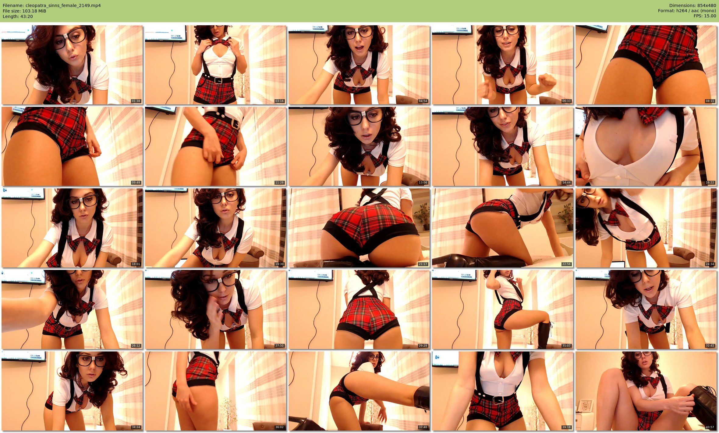 cleopatra_sinns — 44 minute Chaturbate female cam show recording, 480p, Feb 21, 2015