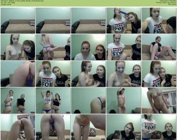 diffgirls — 55 minute Chaturbate female cam show recording, 480p, Dec 17, 2015