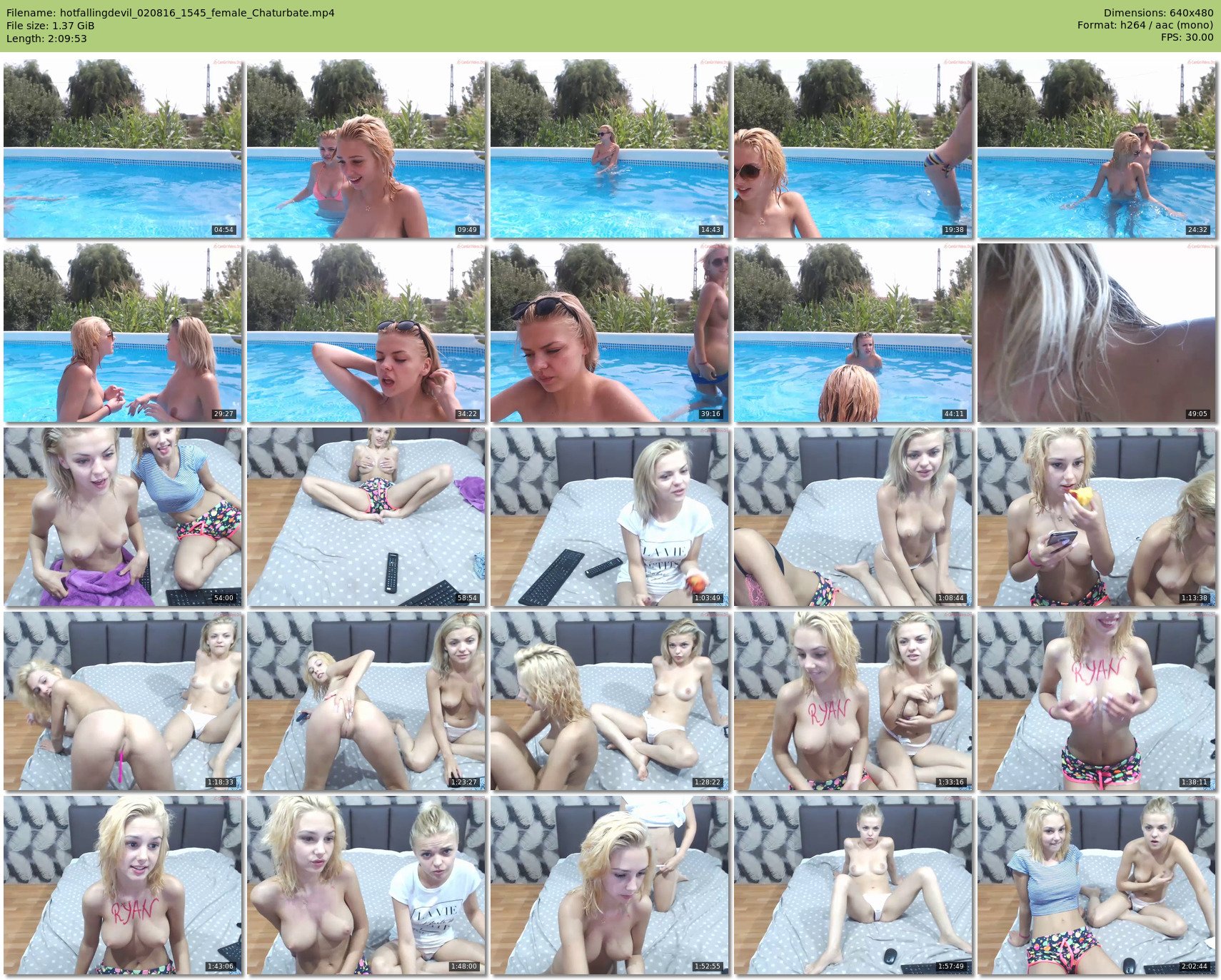 hotfallingdevil — 130 minute Chaturbate female cam show recording, 480p, Aug 2, 2016