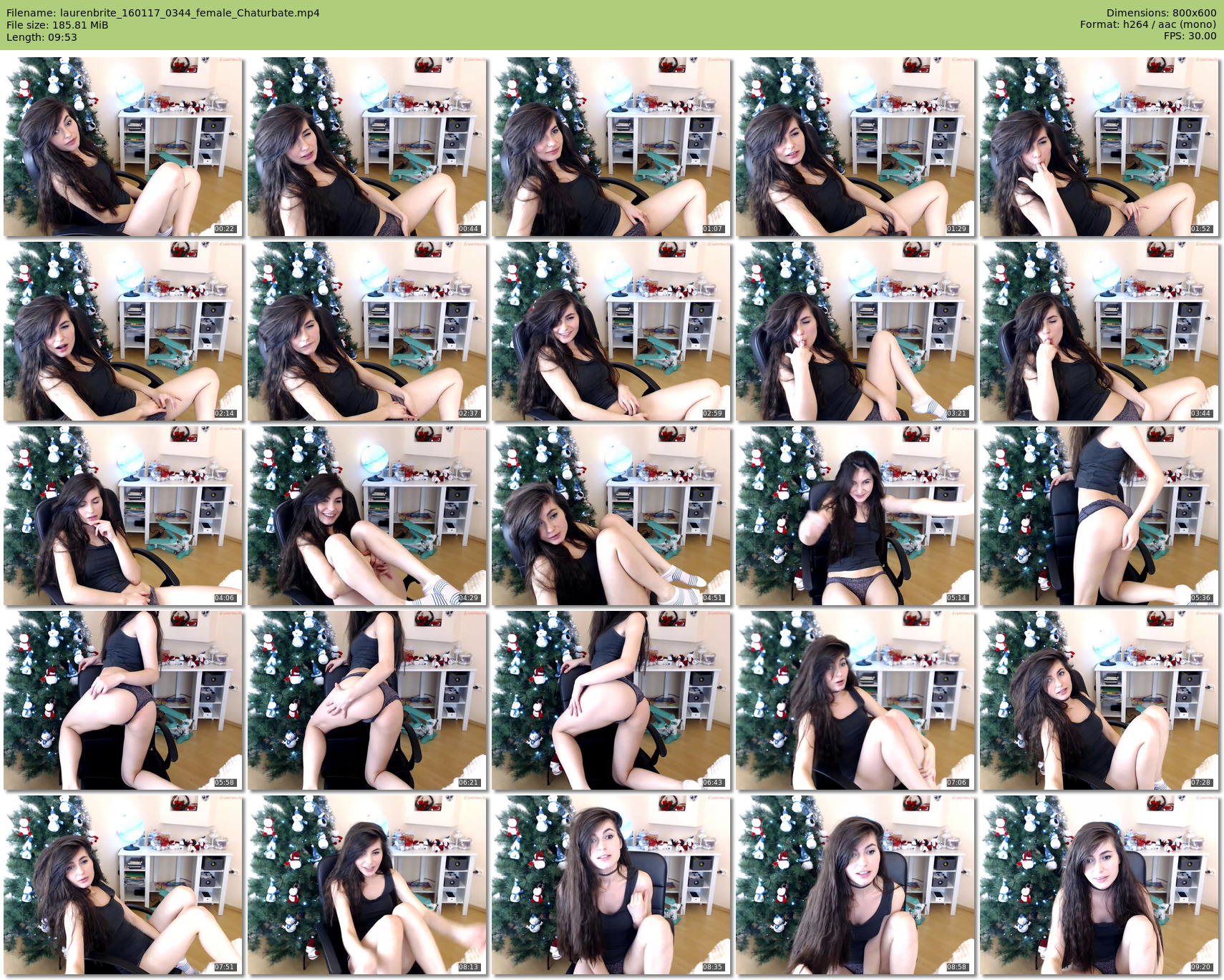 laurenbrite — 10 minute Chaturbate female cam show recording, 480p, Jan 16, 2017