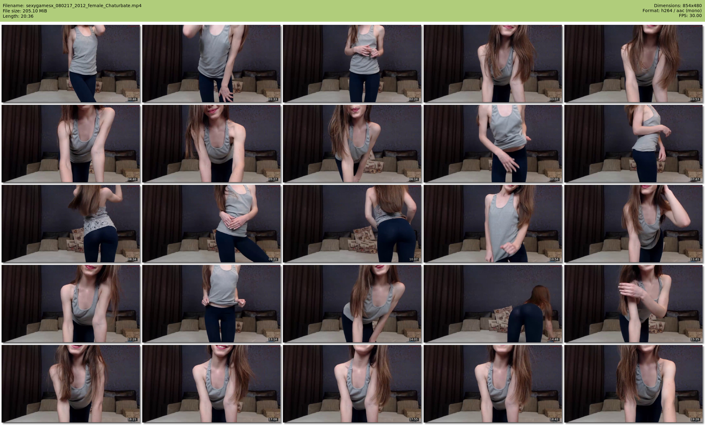 sexygamesx — 21 minute Chaturbate female cam show recording, 480p, Feb 8, 2017