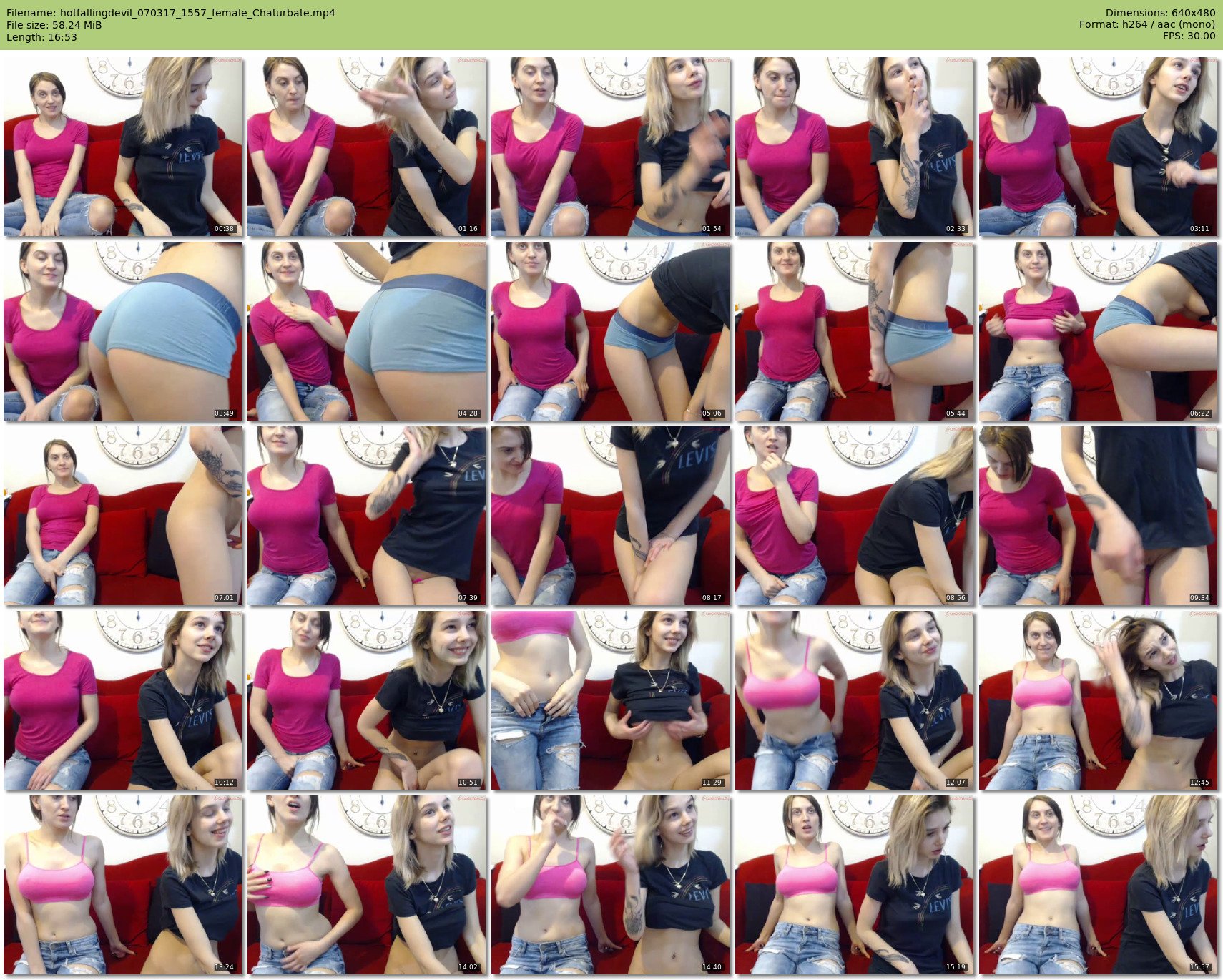 hotfallingdevil — 17 minute Chaturbate female cam show recording, 480p, Mar 7, 2017