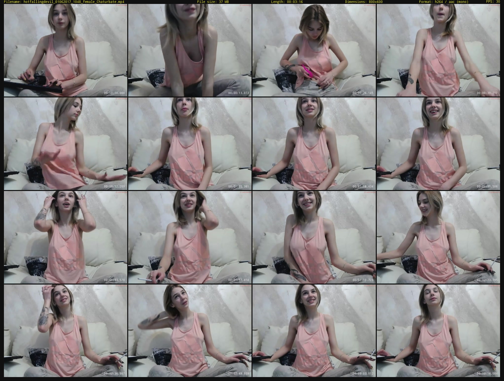 hotfallingdevil — 4 minute Chaturbate female cam show recording, 480p, Jun 1, 2017