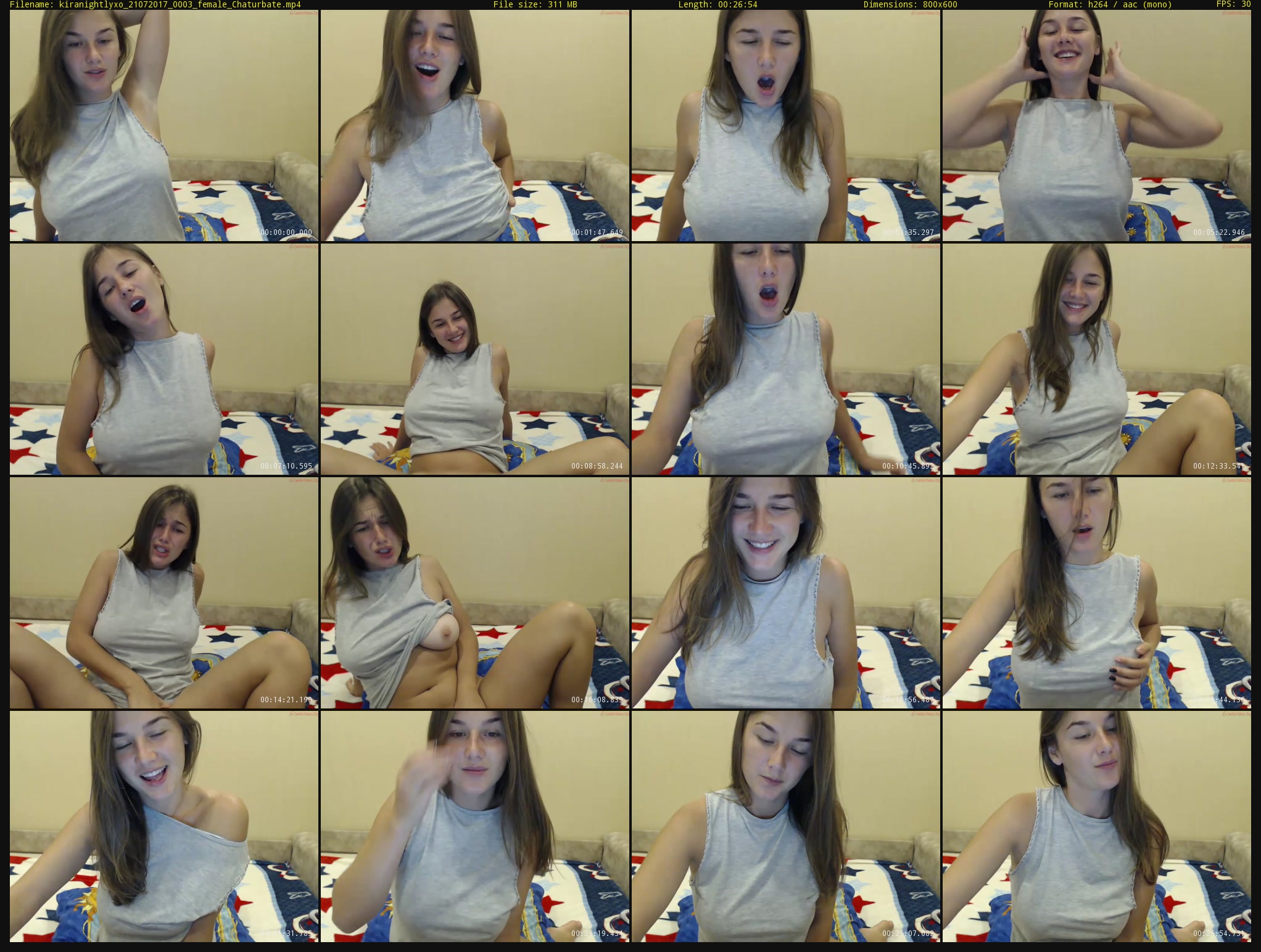 kiranightlyxo — 27 minute Chaturbate female cam show recording, 480p, Jul 21, 2017