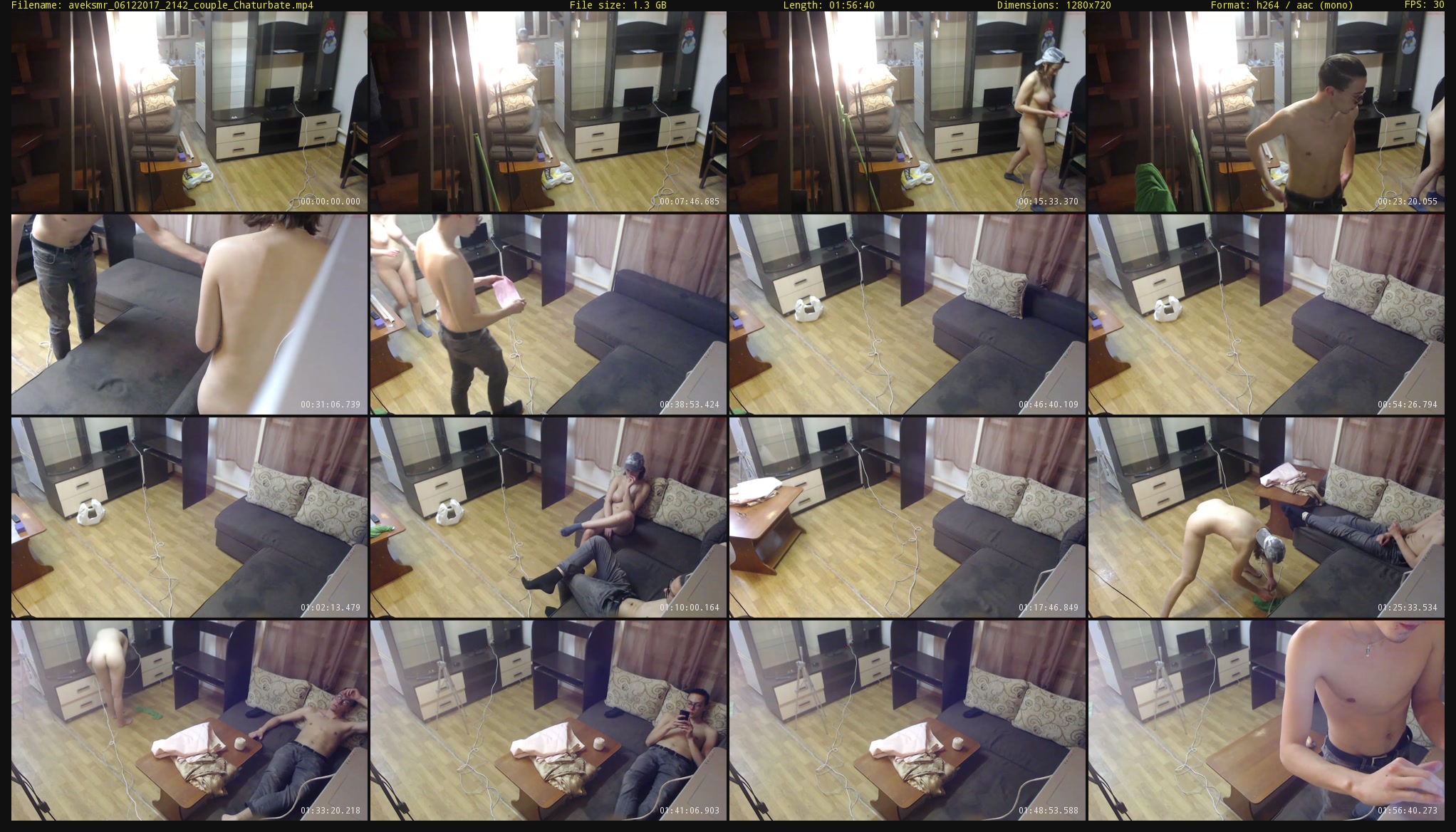 aveksmr — 117 minute Chaturbate couple cam show recording, 720p, Dec 6, 2017
