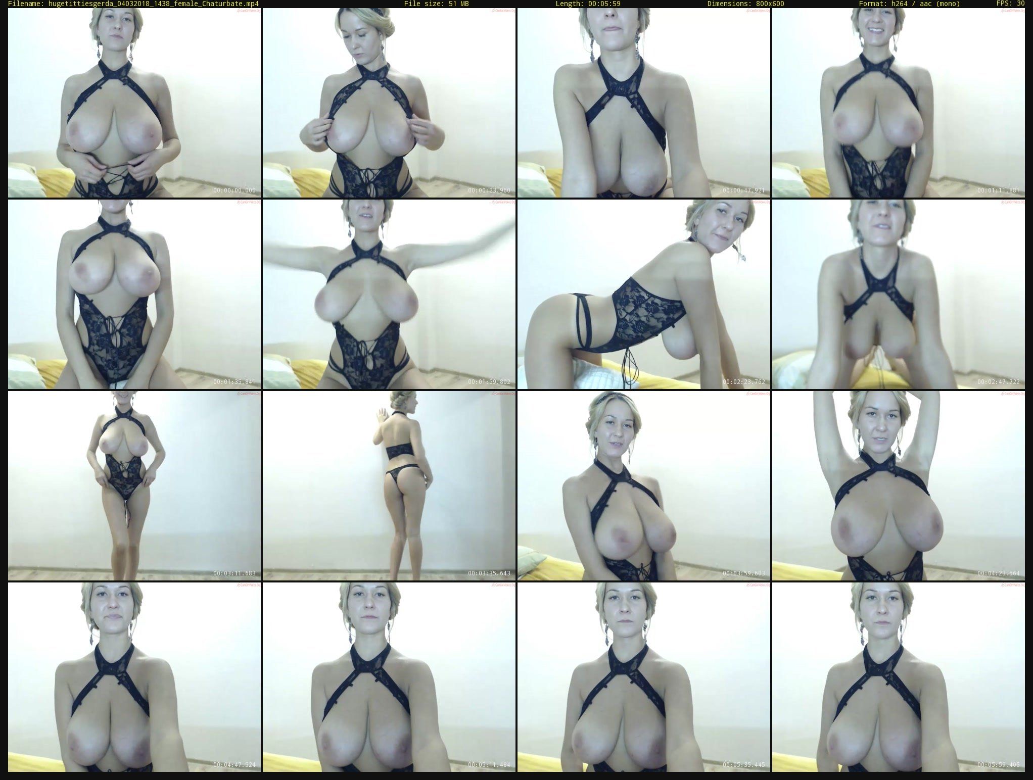 hugetittiesgerda — 6 minute Chaturbate female cam show recording, 480p, Mar 4, 2018