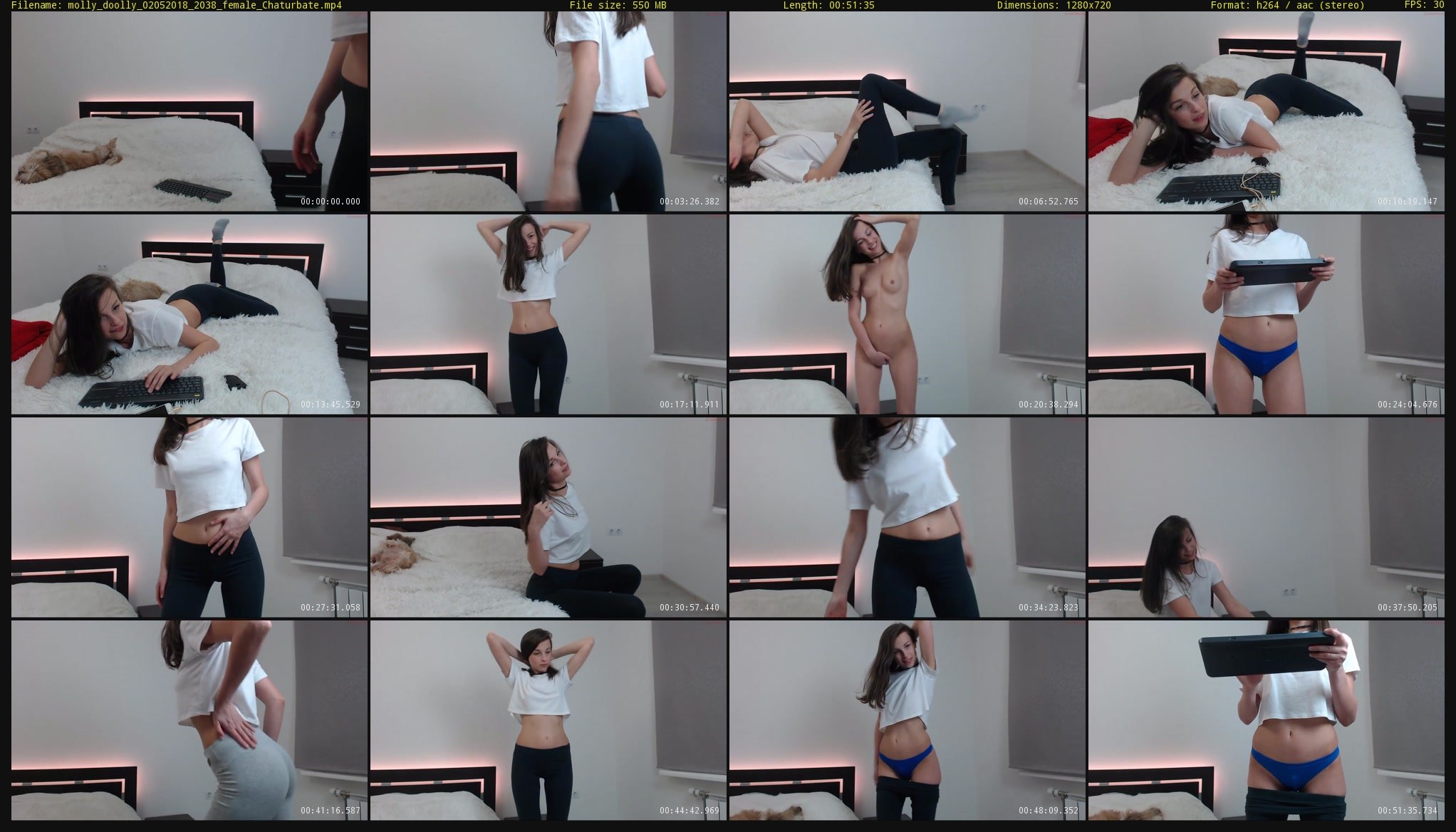 molly_doolly — 52 minute Chaturbate female cam show recording, 720p, May 2, 2018