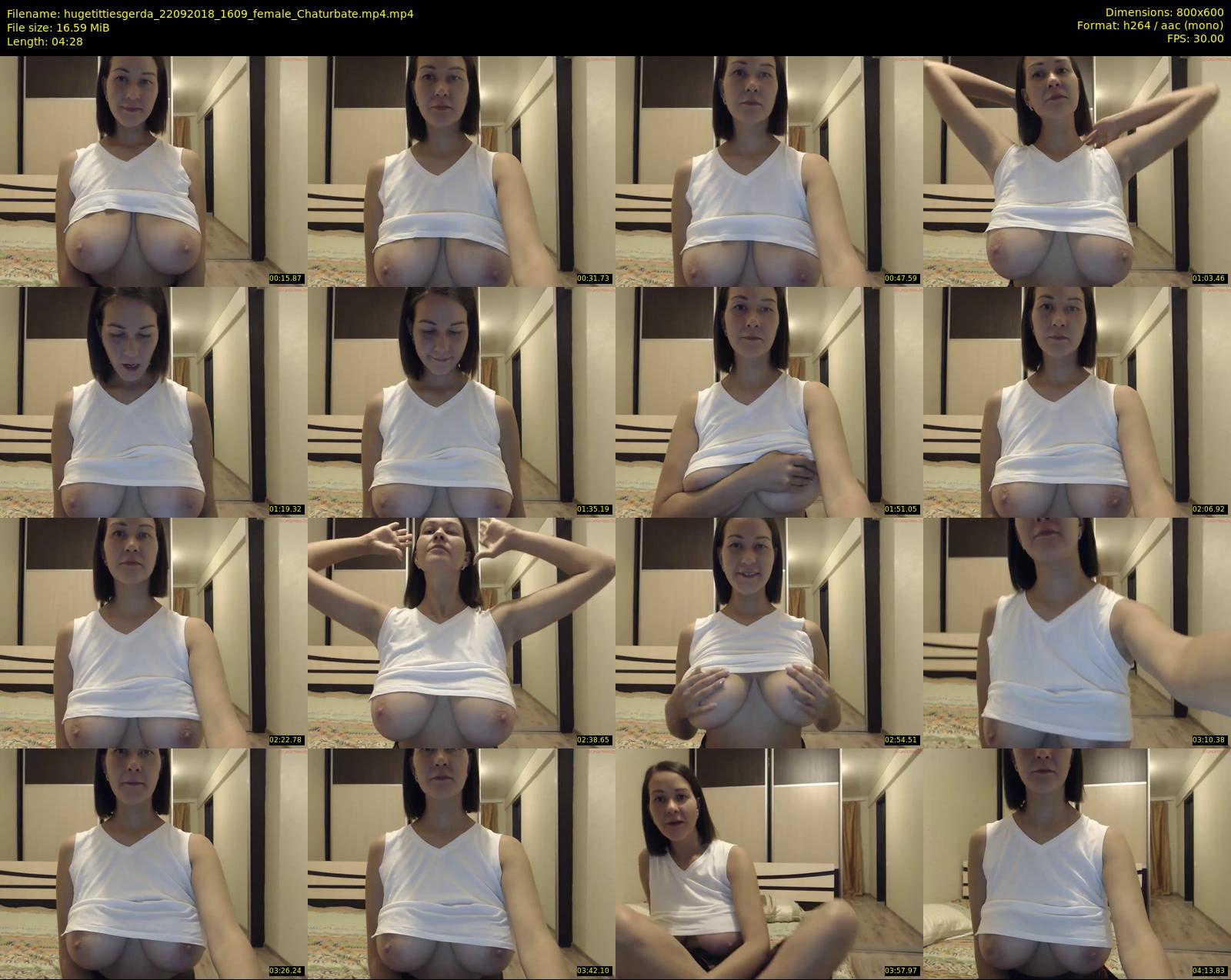 hugetittiesgerda — 5 minute Chaturbate female cam show recording, 480p, Sep 22, 2018