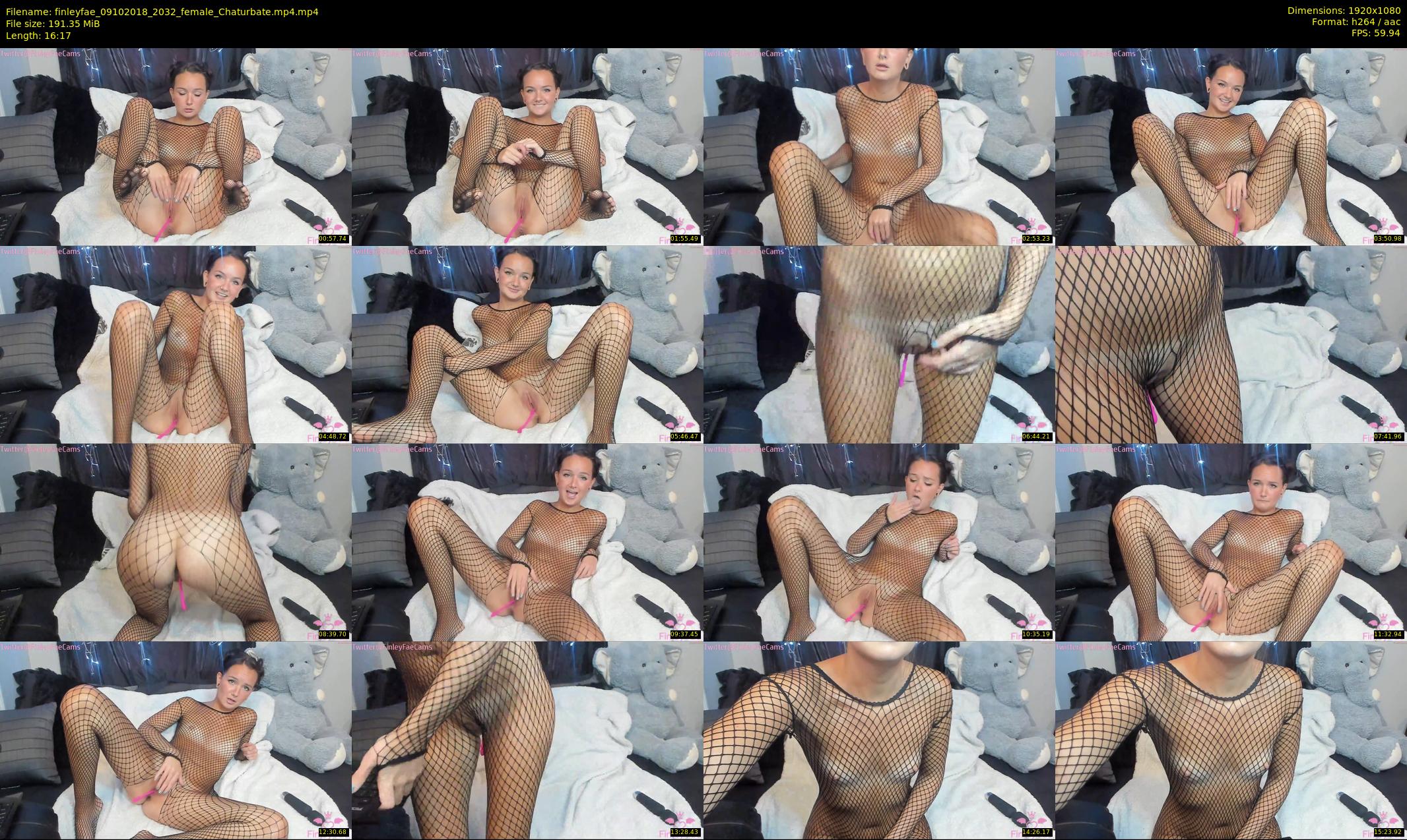 finleyfae — 17 minute Chaturbate female cam show recording, 1080p, Oct 9, 2018