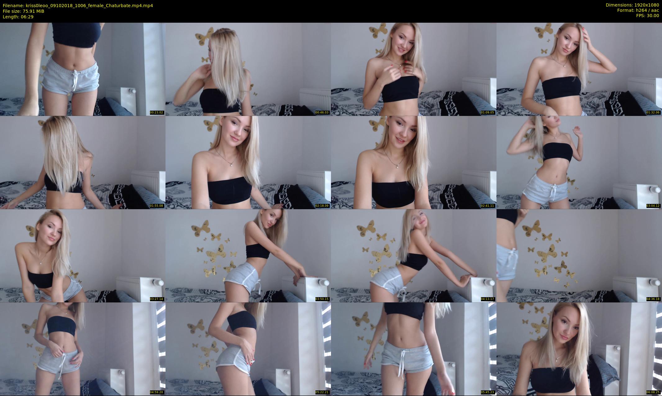 kriss0leoo — 7 minute Chaturbate couple cam show recording, 1080p, Oct 9, 2018