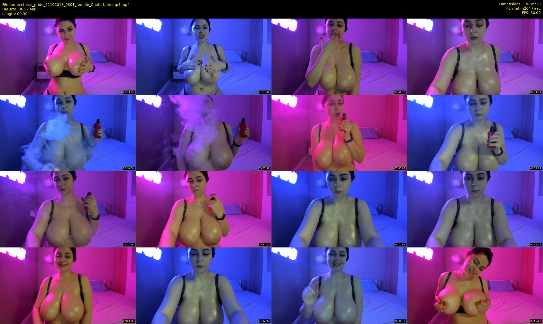 cheryl_pride — 10 minute Chaturbate female cam show recording, 720p, Oct 21, 2018