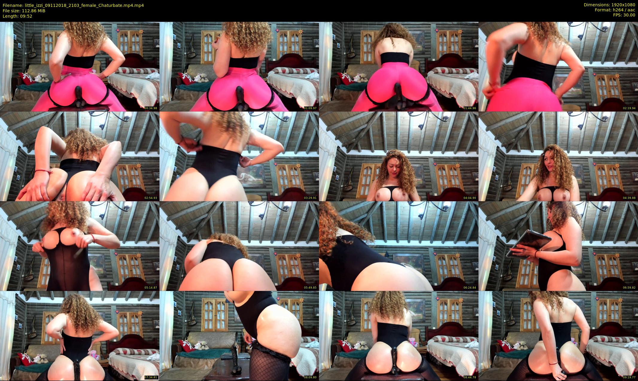 little_izzi — 10 minute Chaturbate female cam show recording, 1080p, Nov 9, 2018