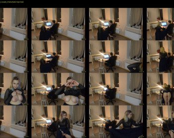 aveksmr — 10 minute Chaturbate couple cam show recording, 720p, Nov 18, 2018