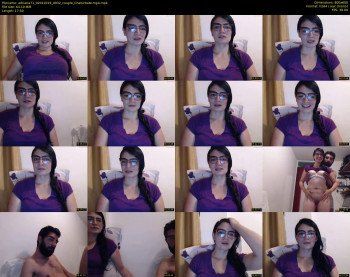 adriana71 — 18 minute Chaturbate couple cam show recording, 480p, Jan 2, 2019