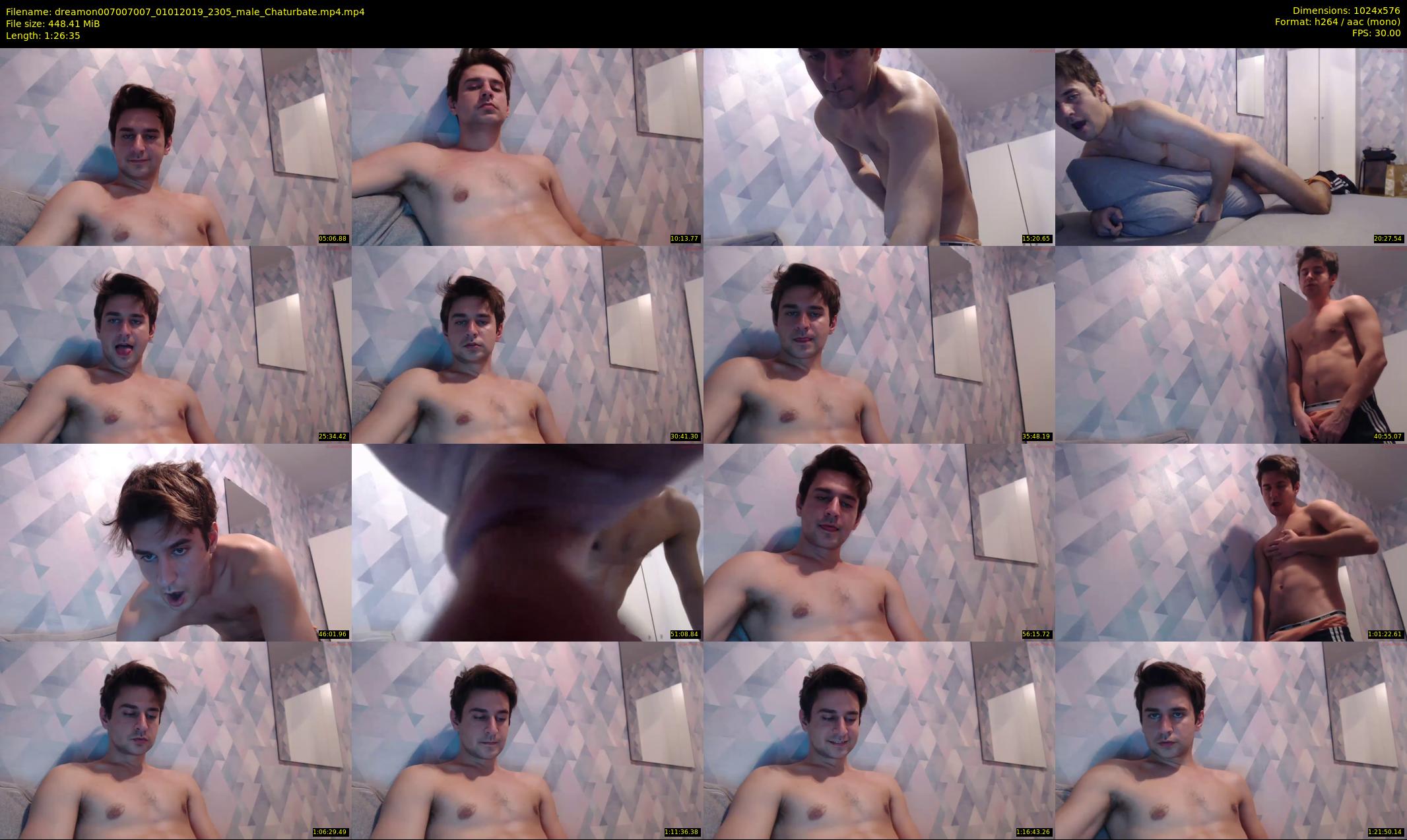 dreamon007007007 — 87 minute Chaturbate male cam show recording, 480p, Jan 1, 2019