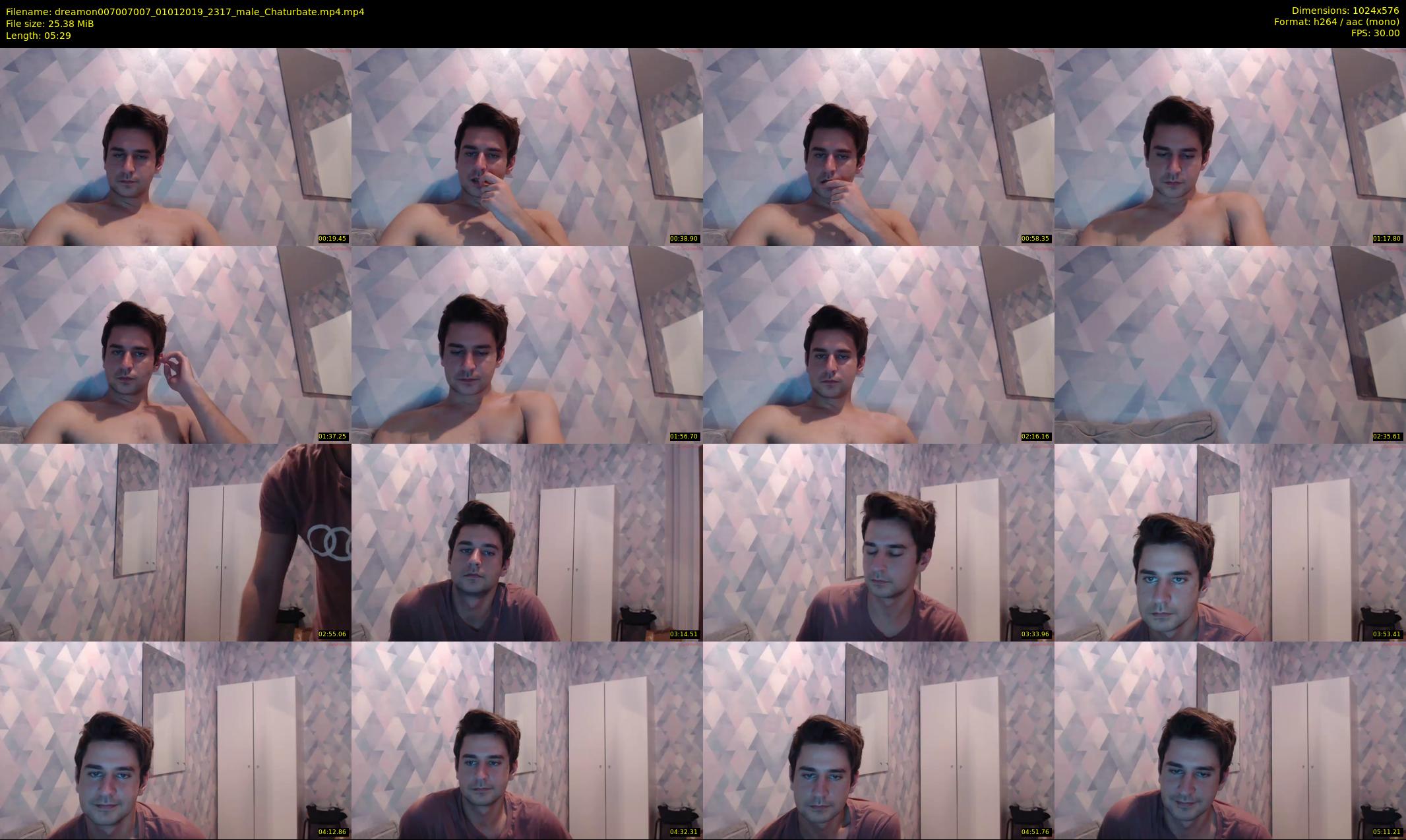 dreamon007007007 — 6 minute Chaturbate male cam show recording, 480p, Jan 1, 2019