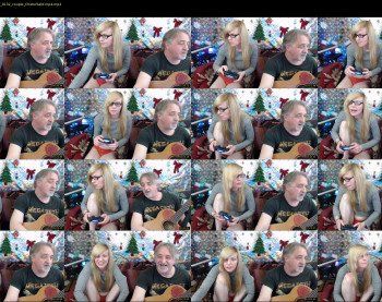gamergirlroxy — 12 minute Chaturbate couple cam show recording, 720p, Jan 2, 2019