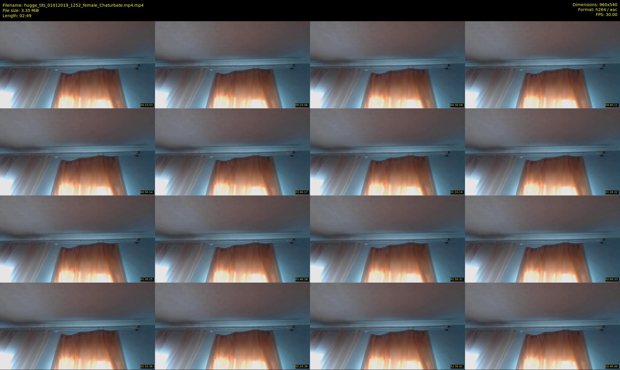 hugge_tits — 3 minute Chaturbate female cam show recording, 480p, Jan 1, 2019
