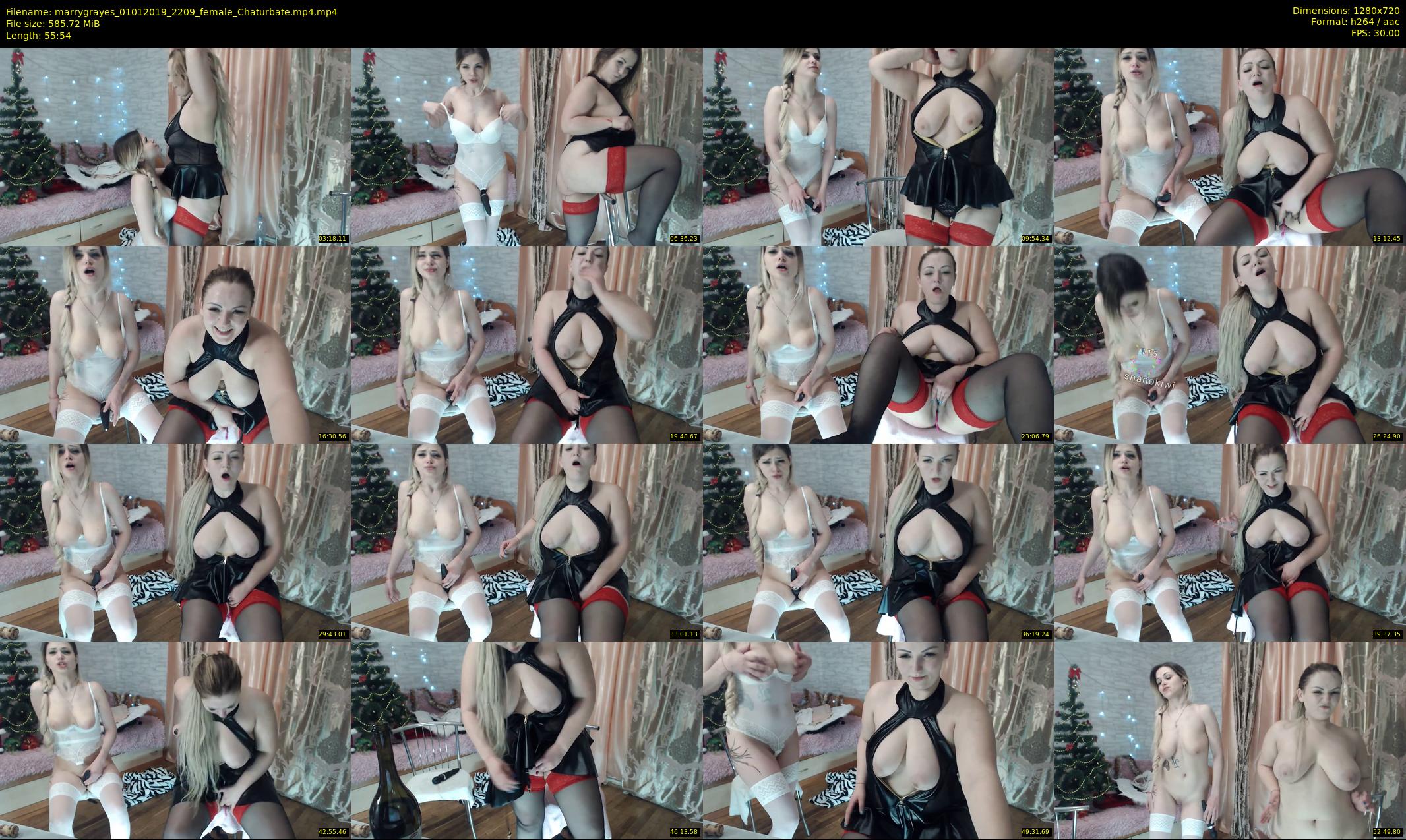 marrygrayes — 56 minute Chaturbate female cam show recording, 720p, Jan 1, 2019