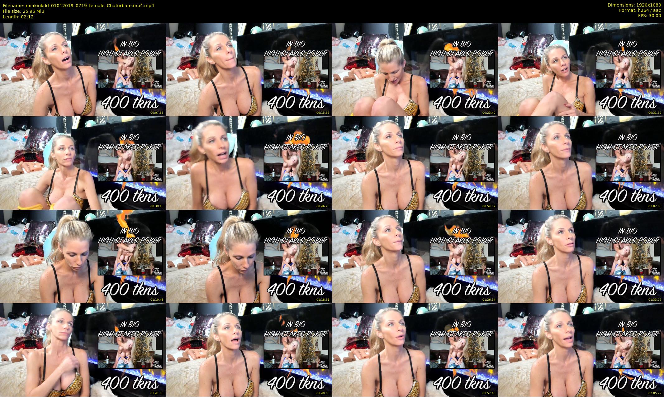miakinkdd — 3 minute Chaturbate female cam show recording, 1080p, Jan 1, 2019