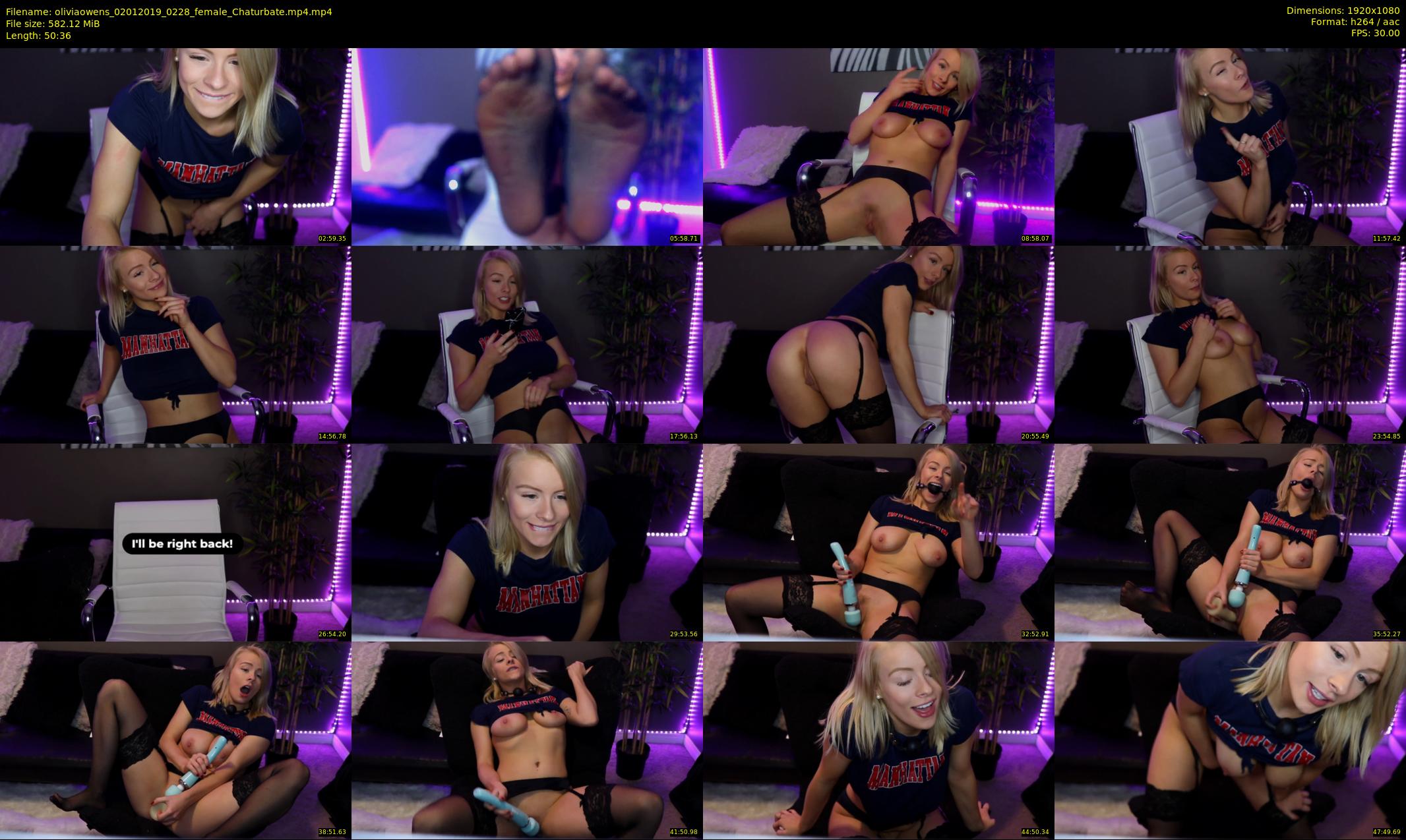 oliviaowens — 51 minute Chaturbate female cam show recording, 1080p, Jan 2, 2019