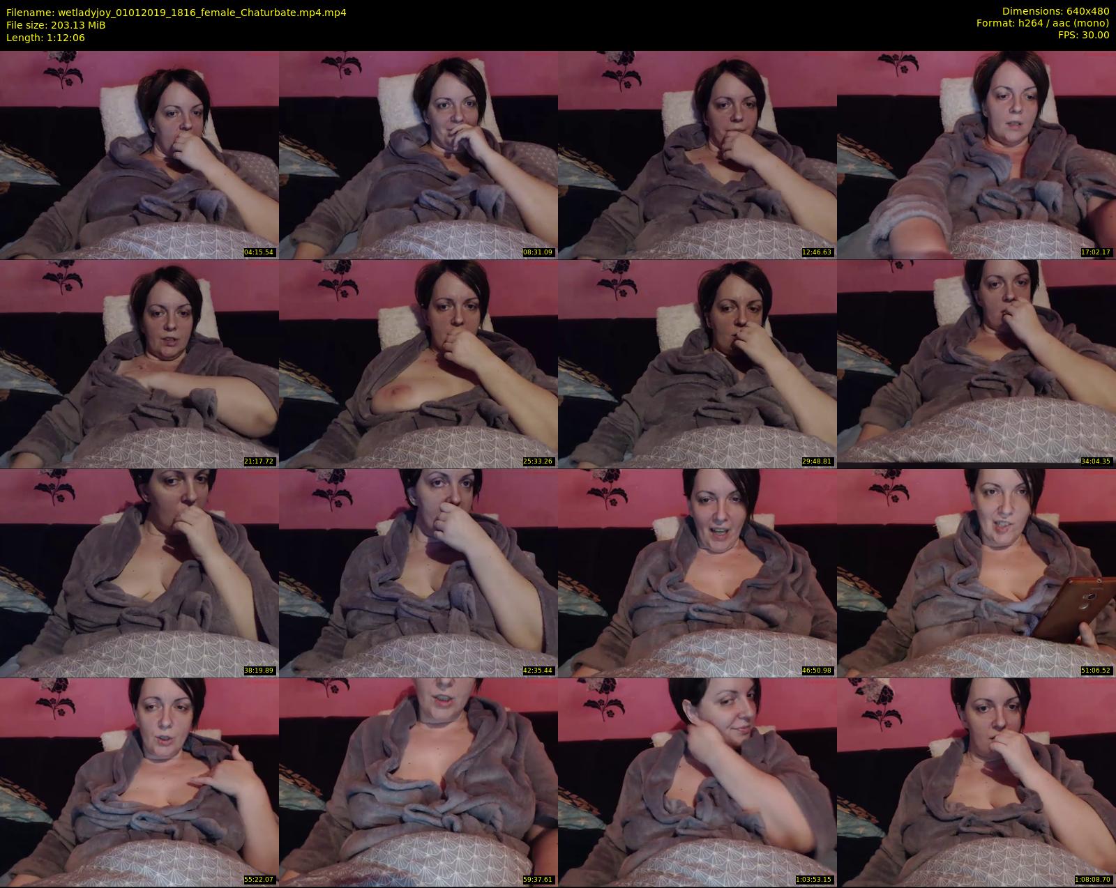 wetladyjoy — 73 minute Chaturbate female cam show recording, 480p, Jan 1, 2019