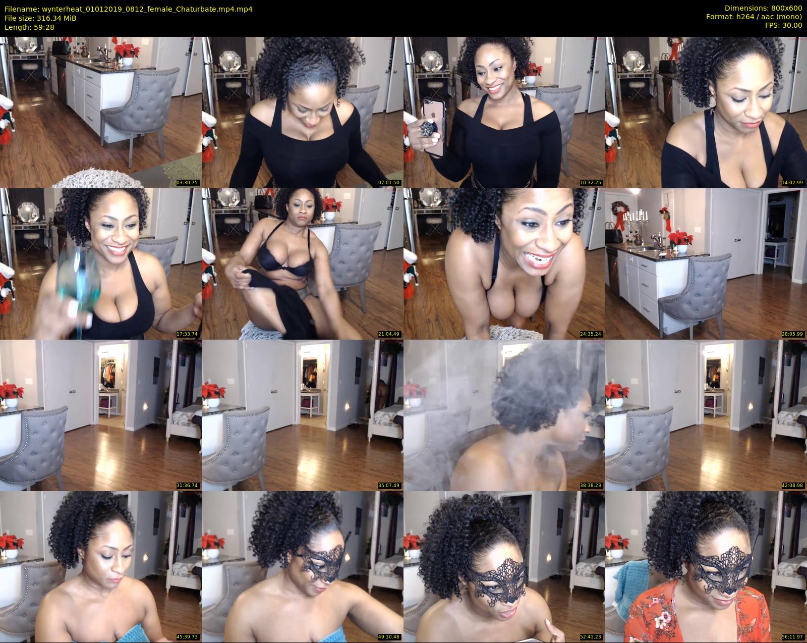 wynterheat — 60 minute Chaturbate female cam show recording, 480p, Jan 1, 2019