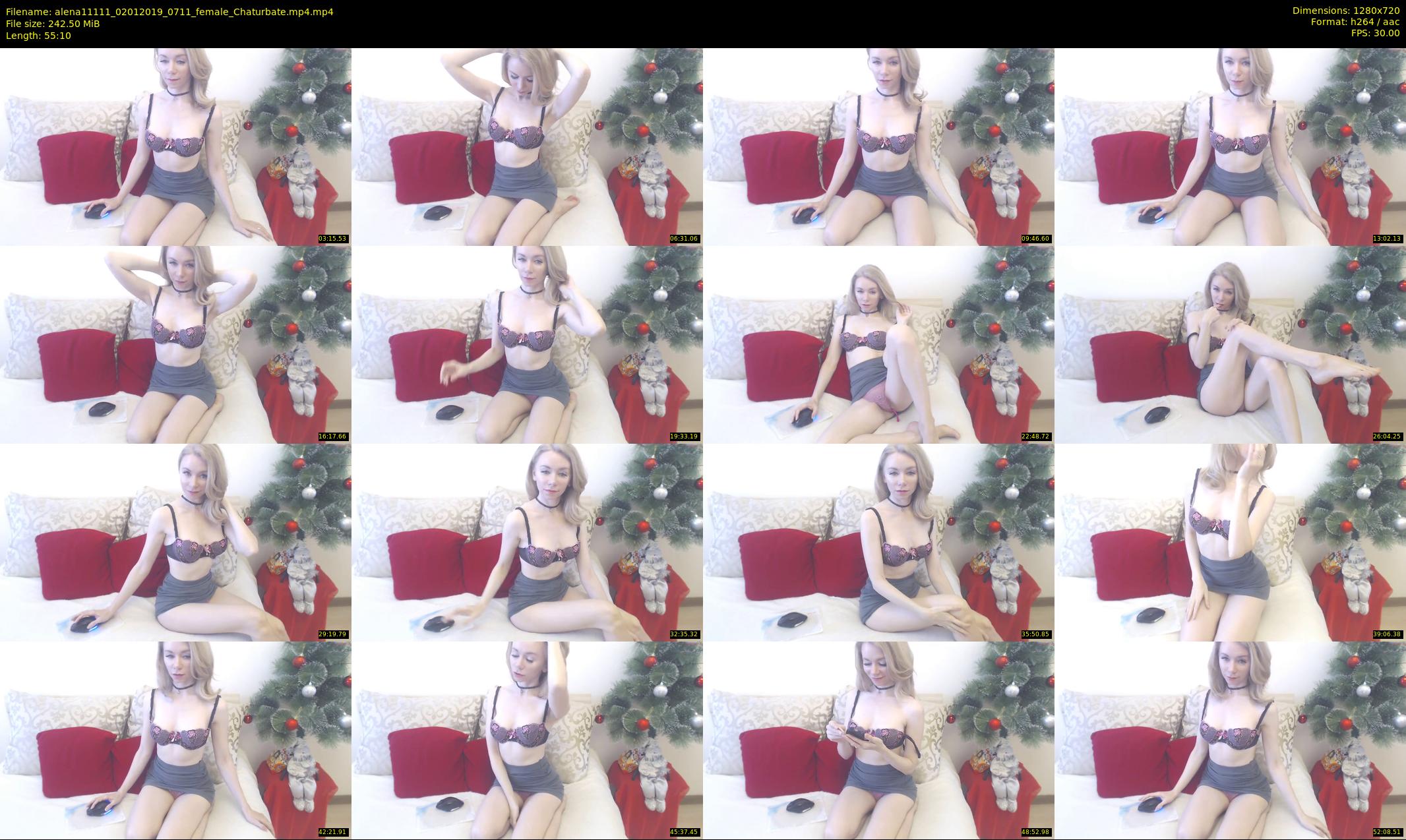 alena11111 — 56 minute Chaturbate female cam show recording, 720p, Jan 2, 2019