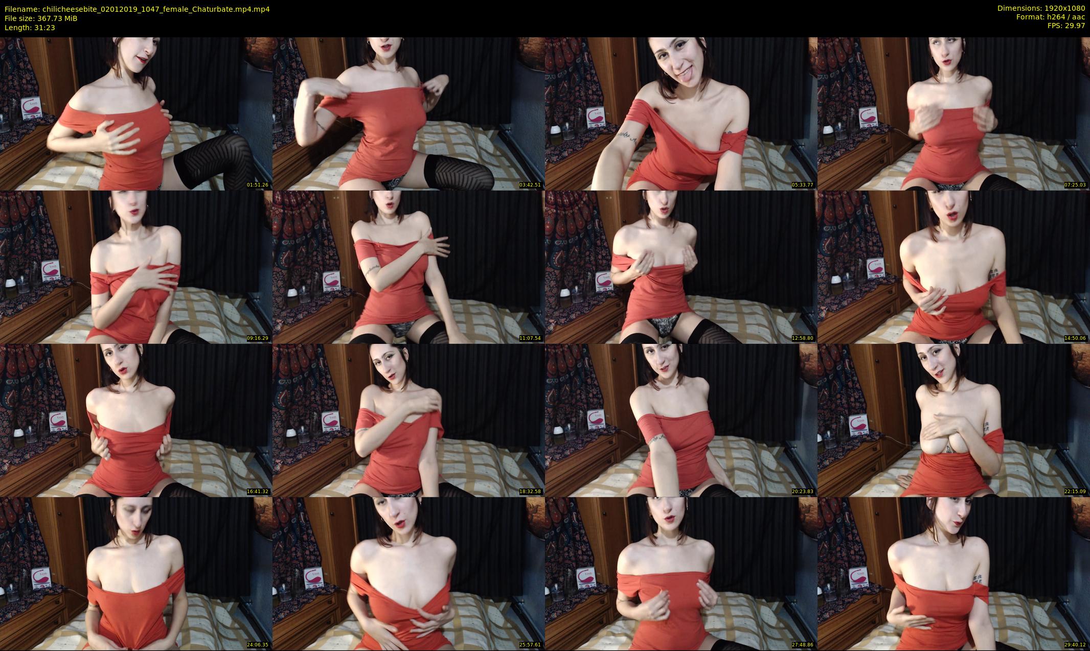chilicheesebite — 32 minute Chaturbate female cam show recording, 1080p, Jan 2, 2019