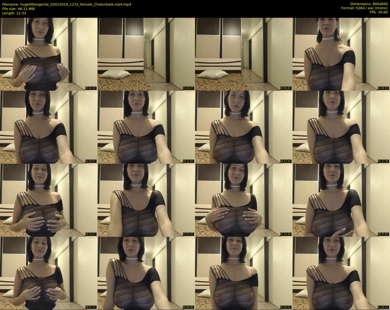 hugetittiesgerda — 12 minute Chaturbate female cam show recording, 480p, Jan 2, 2019
