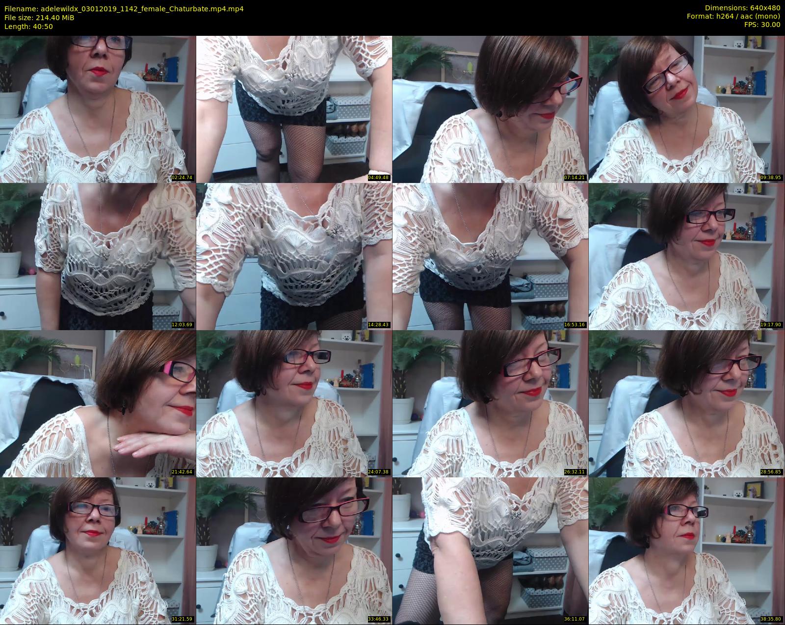 adelewildx — 41 minute Chaturbate female cam show recording, 480p, Jan 3, 2019