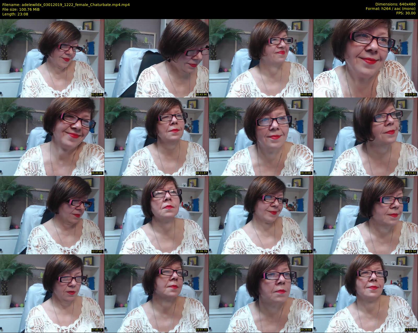 adelewildx — 24 minute Chaturbate female cam show recording, 480p, Jan 3, 2019