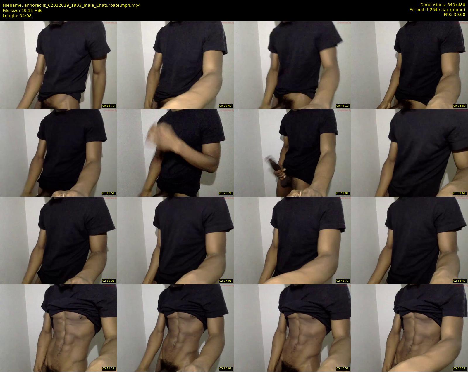 ahnoreclis — 5 minute Chaturbate male cam show recording, 480p, Jan 2, 2019