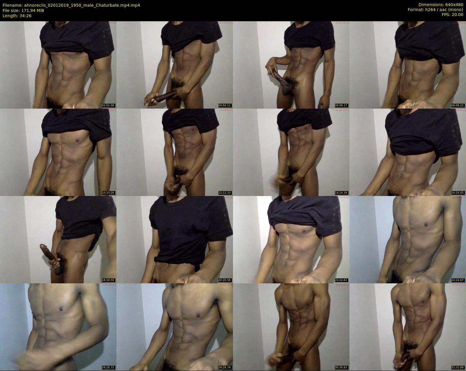ahnoreclis — 35 minute Chaturbate male cam show recording, 480p, Jan 2, 2019
