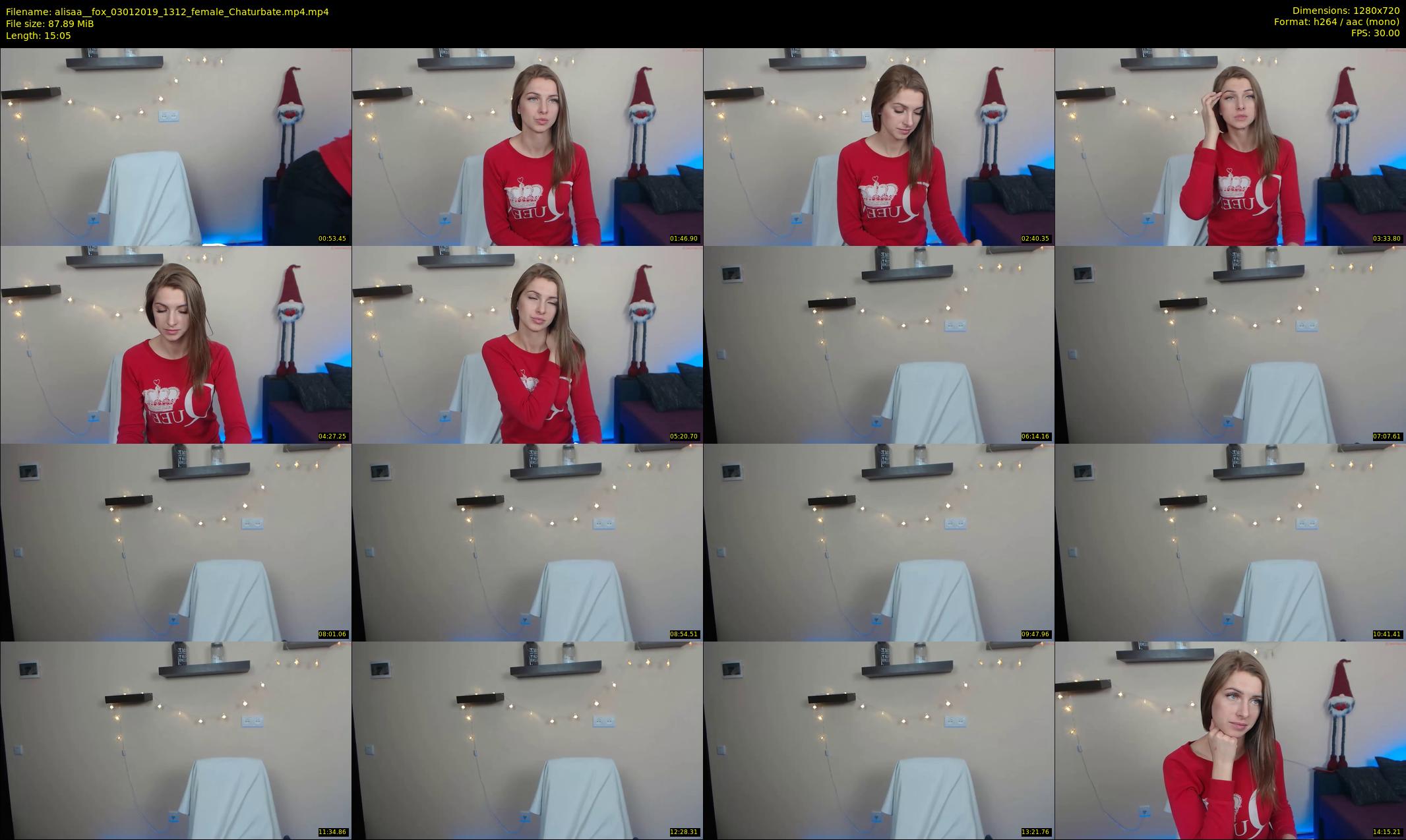 alisaa__fox — 16 minute Chaturbate female cam show recording, 720p, Jan 3, 2019