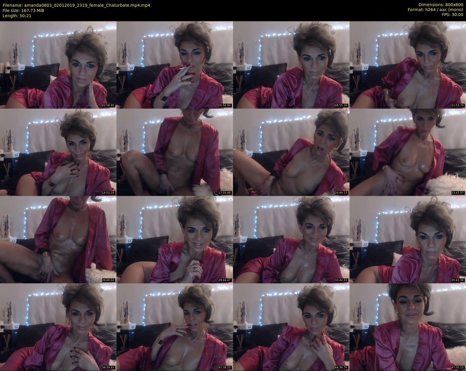 amanda0803 — 51 minute Chaturbate female cam show recording, 480p, Jan 2, 2019