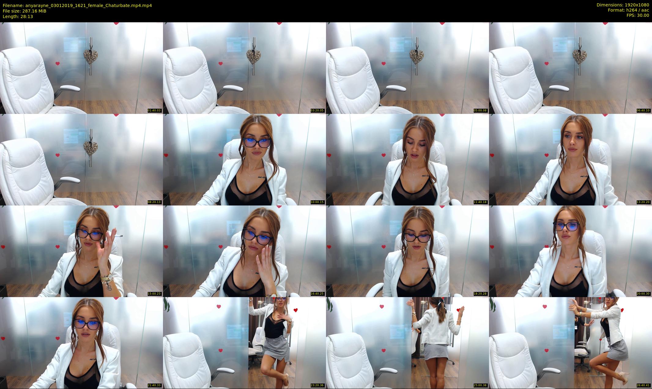 anyarayne — 29 minute Chaturbate female cam show recording, 1080p, Jan 3, 2019