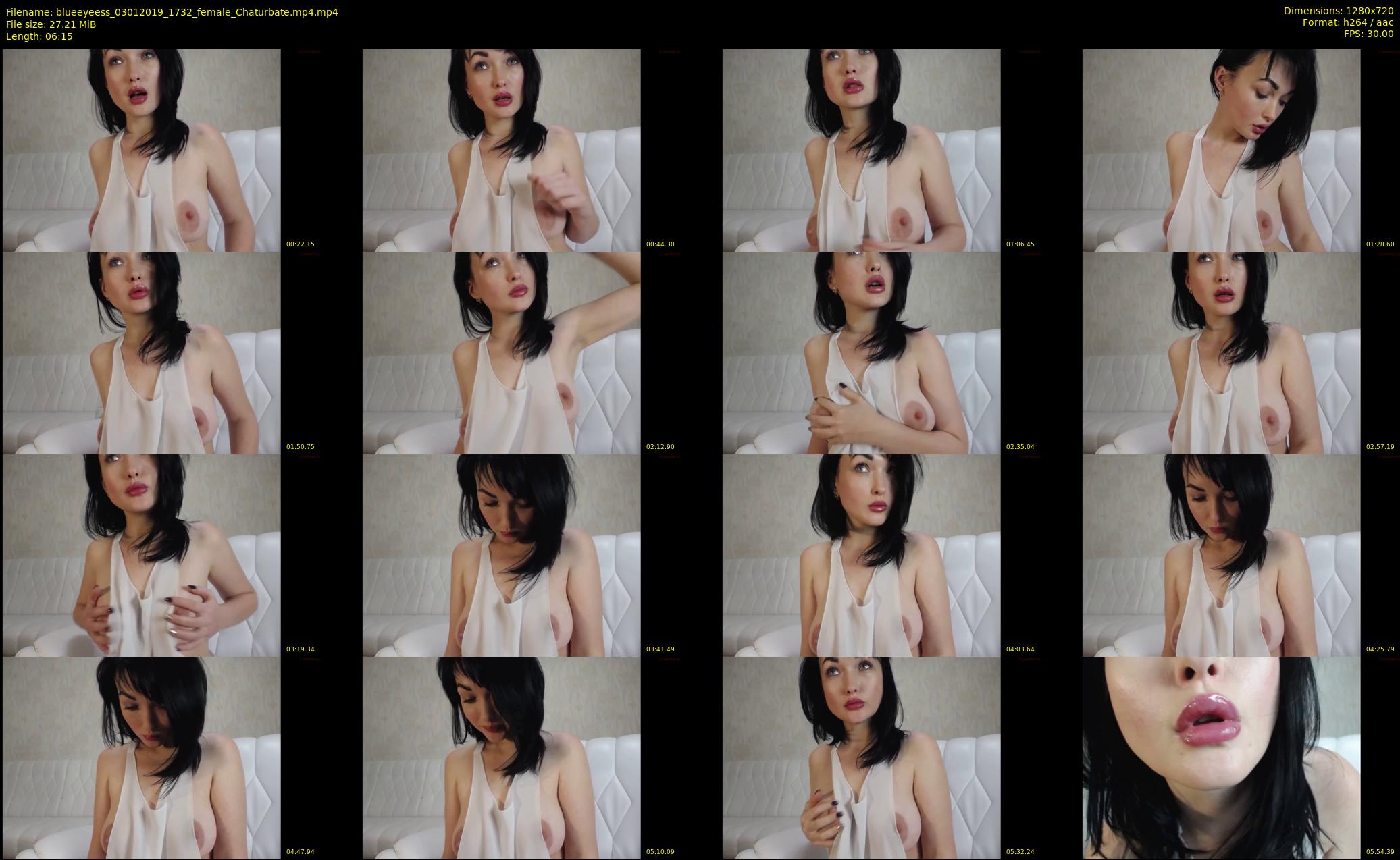 blueeyeess — 7 minute Chaturbate female cam show recording, 720p, Jan 3, 2019