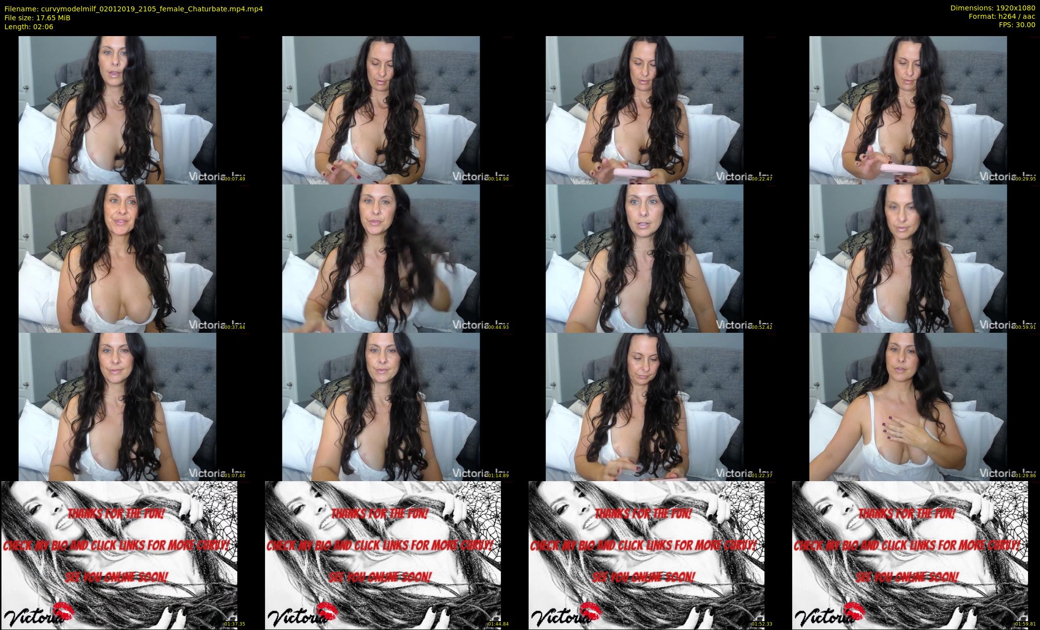 curvymodelmilf — 3 minute Chaturbate female cam show recording, 1080p, Jan 2, 2019