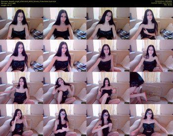 daaark_angel — 3 minute Chaturbate female cam show recording, 480p, Jan 3, 2019