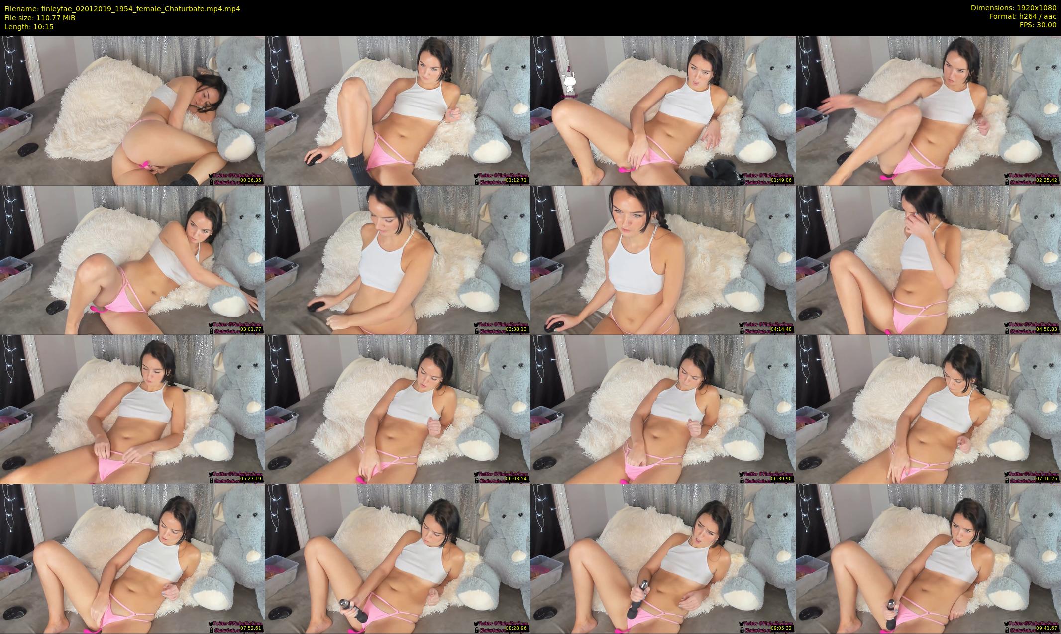finleyfae — 11 minute Chaturbate female cam show recording, 1080p, Jan 2, 2019
