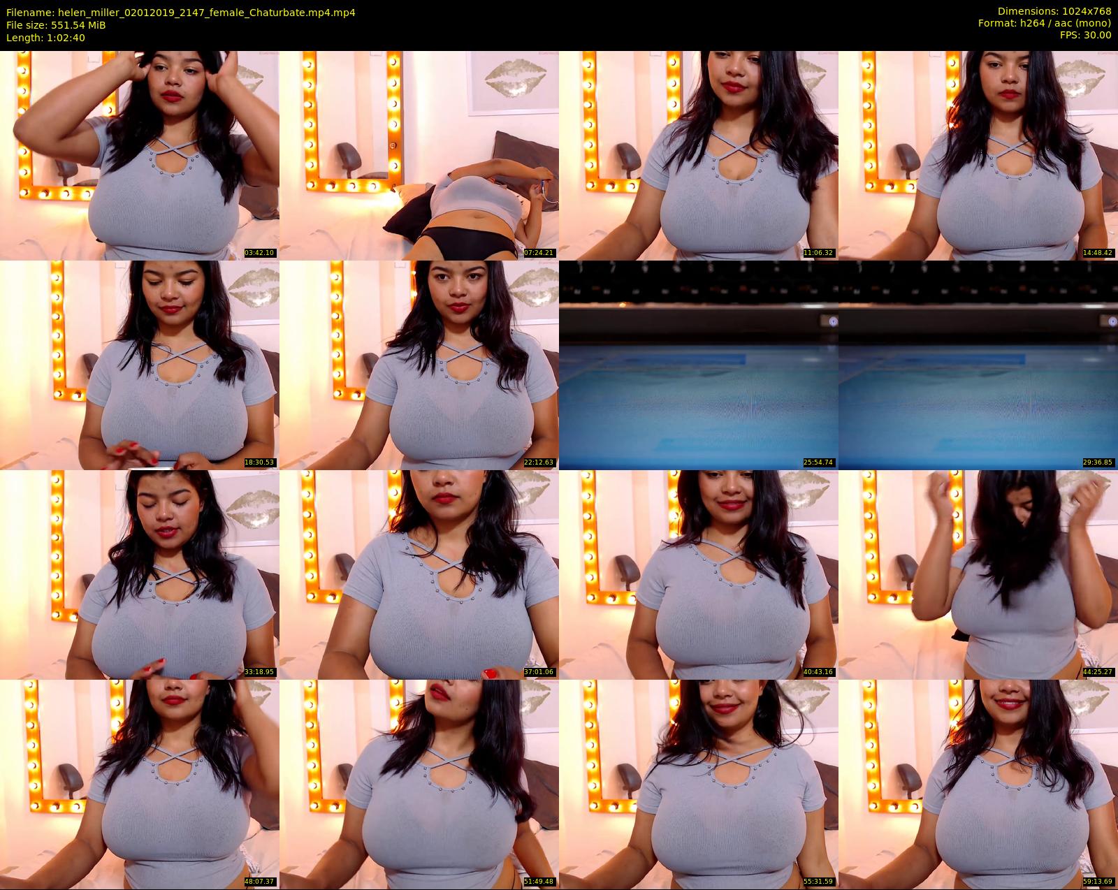 helen_miller — 63 minute Chaturbate female cam show recording, 720p, Jan 2, 2019