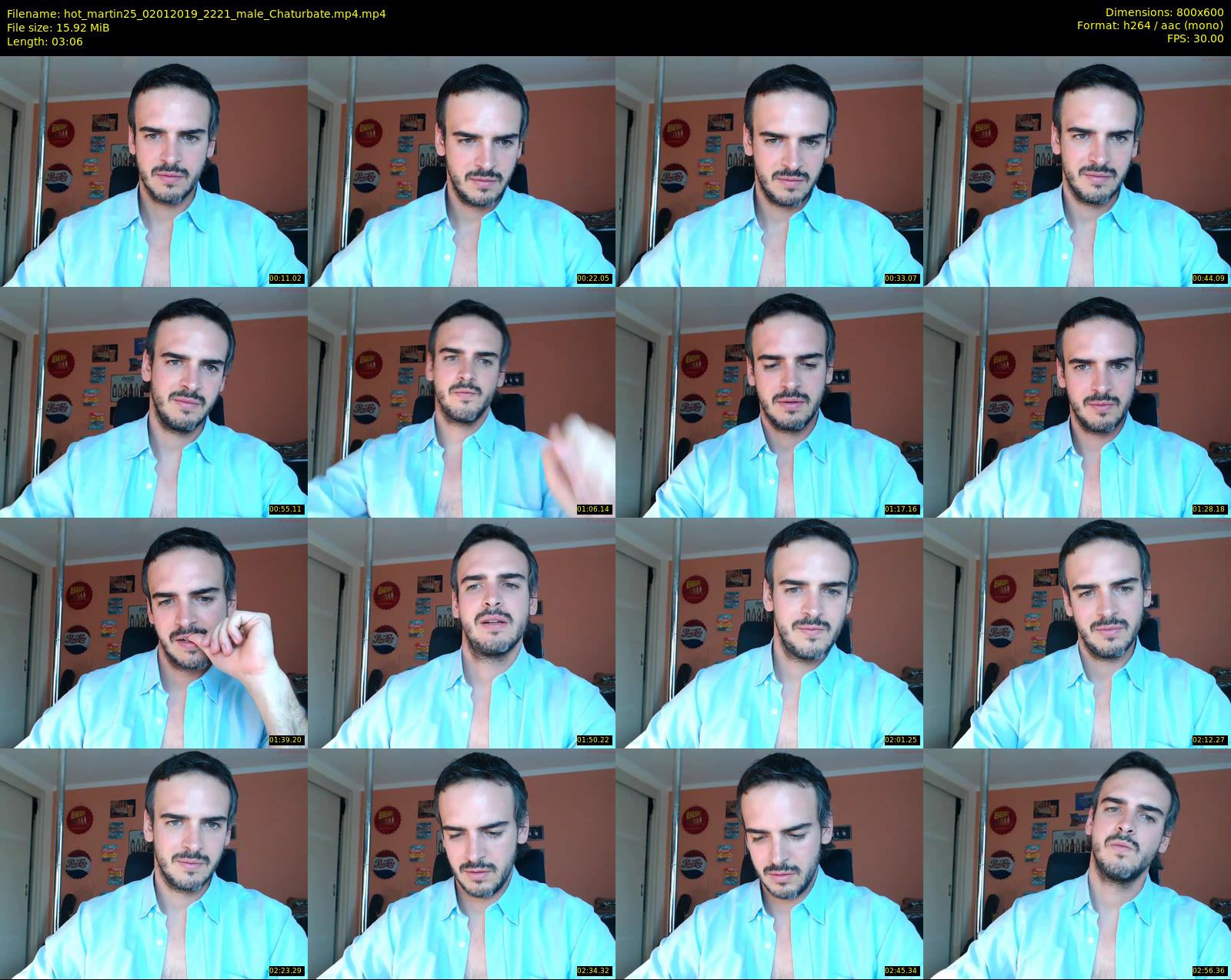 hot_martin25 — 4 minute Chaturbate male cam show recording, 480p, Jan 2, 2019