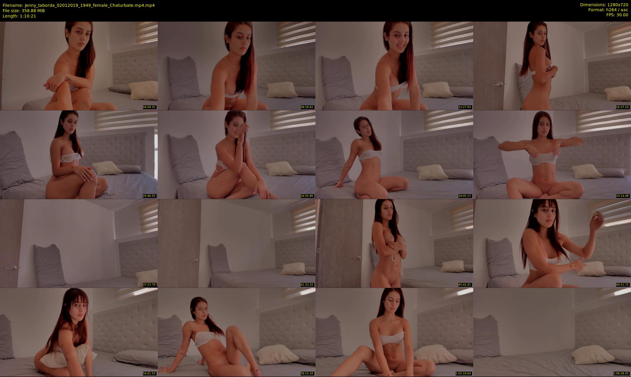 jenny_taborda — 71 minute Chaturbate female cam show recording, 720p, Jan 2, 2019