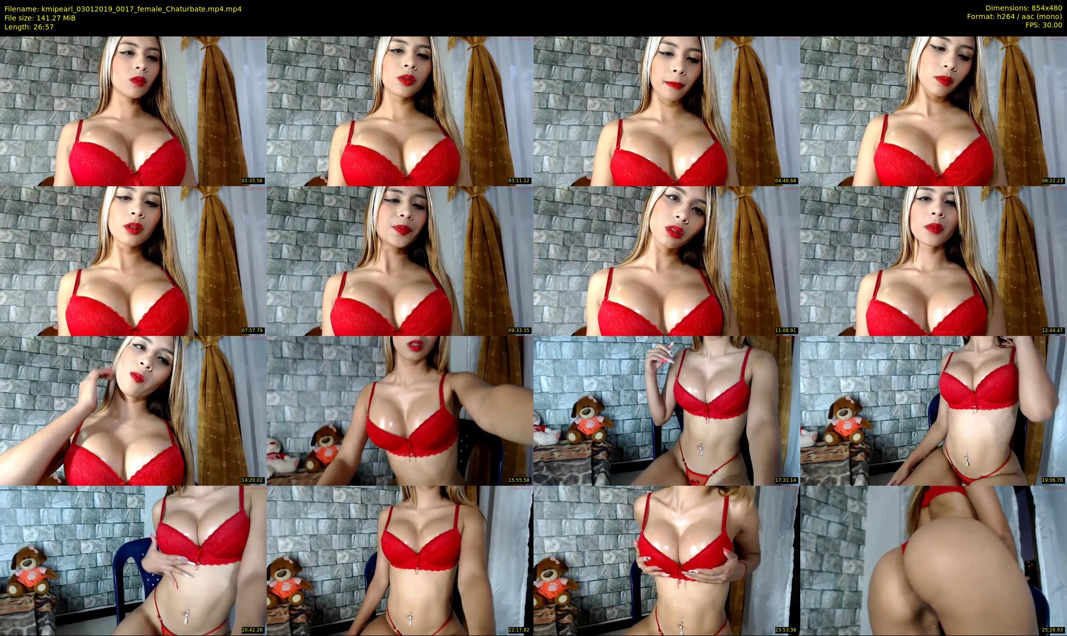 kmipearl — 27 minute Chaturbate female cam show recording, 480p, Jan 3, 2019