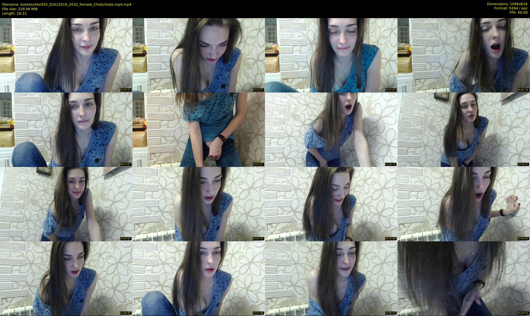 koketochka555 — 29 minute Chaturbate female cam show recording, 480p, Jan 2, 2019