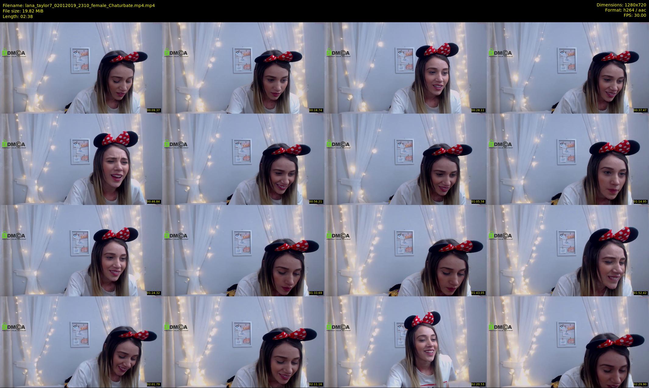 lana_taylor7 — 3 minute Chaturbate female cam show recording, 720p, Jan 2, 2019