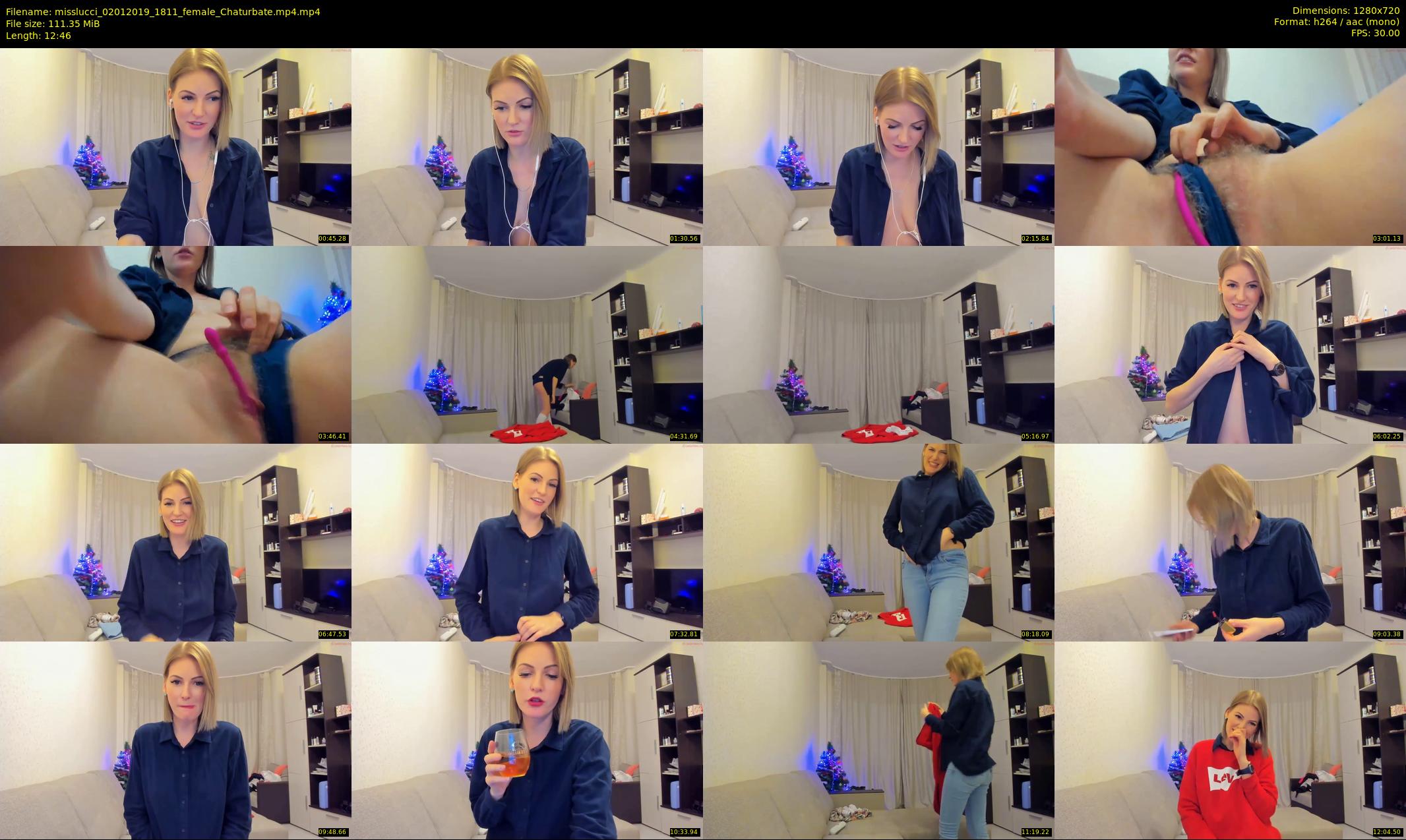 misslucci — 13 minute Chaturbate female cam show recording, 720p, Jan 2, 2019
