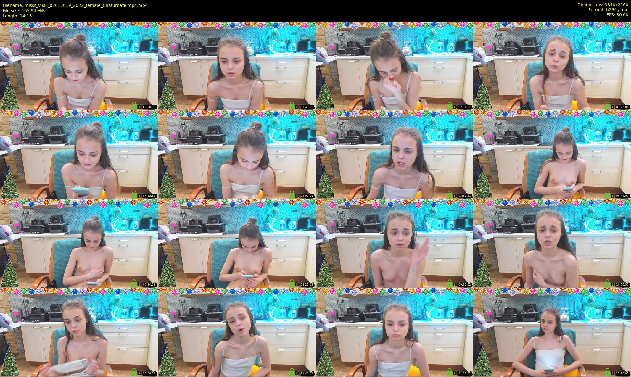 misss_vikki — 15 minute Chaturbate female cam show recording, 4K, Jan 2, 2019
