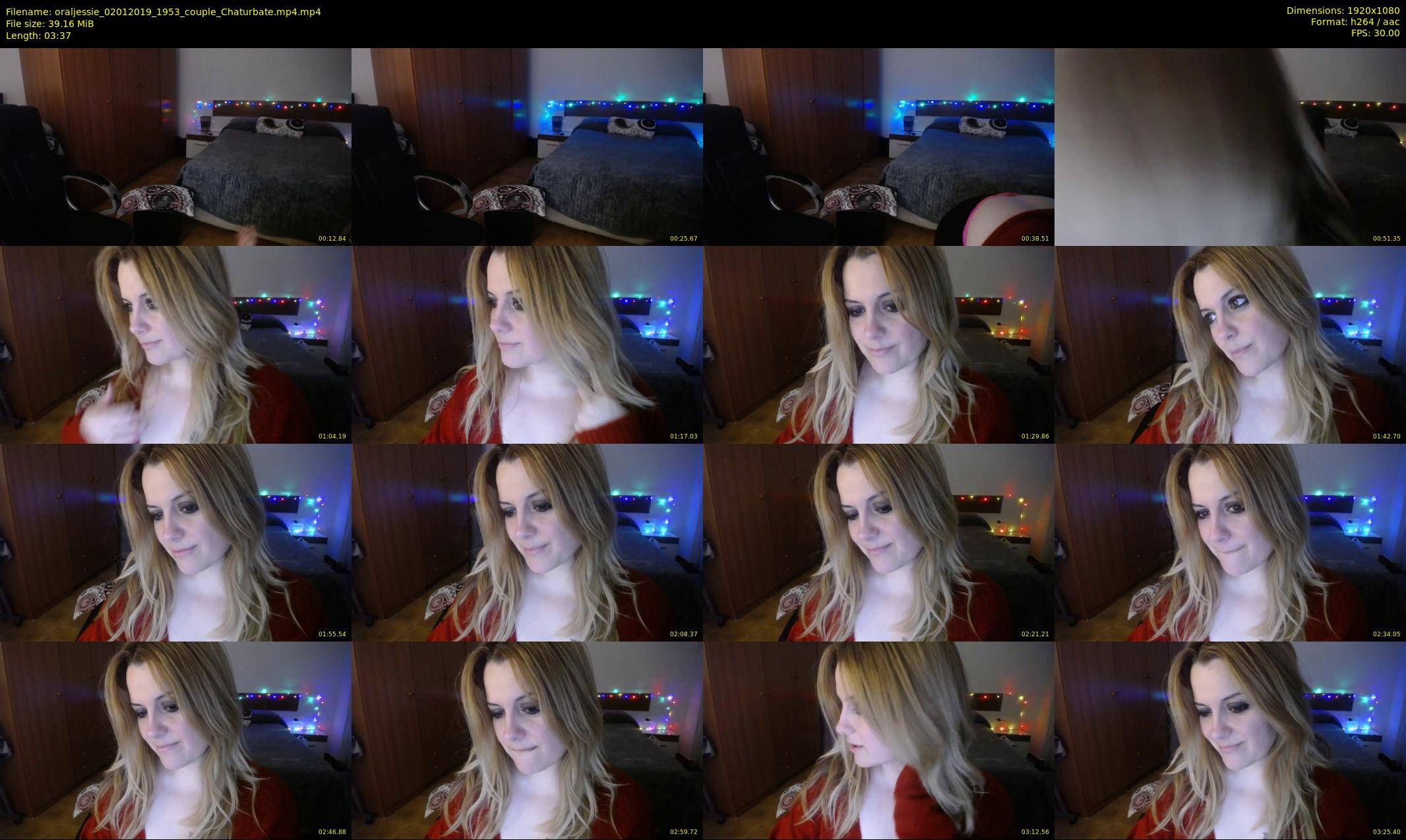 oraljessie — 4 minute Chaturbate couple cam show recording, 1080p, Jan 2, 2019